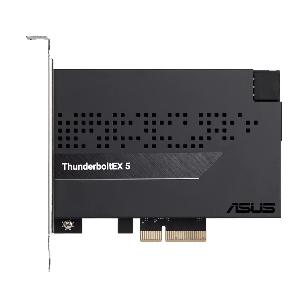 ASUS ThunderboltEX 5 Dual Thunderbolt 5 USB-C PCIe 4.0 x4 Expansion Card 3 x Mini DisplayPort IN - 90MC0E50-M0EAY0 - Image 4