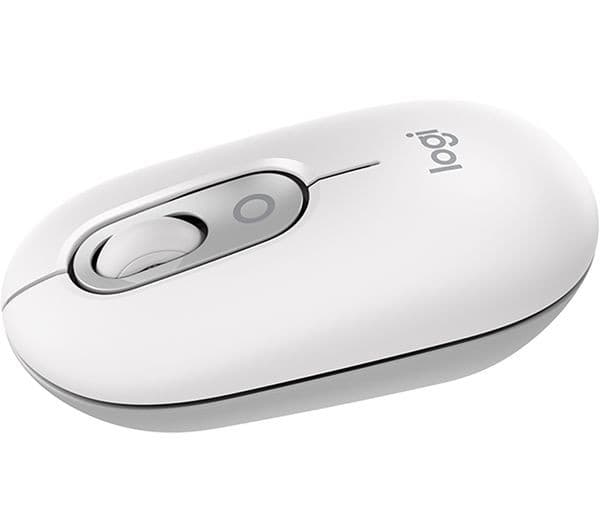 Logitech Pop Icon Wireless Optical Mouse - White - Image 1