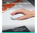 Logitech Pop Icon Wireless Optical Mouse - White thumbnail 3