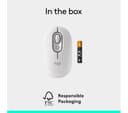 Logitech Pop Icon Wireless Optical Mouse - White thumbnail 10