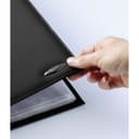 Rexel Soft Touch Smooth A4 Display Book 24 Pocket Black thumbnail 3
