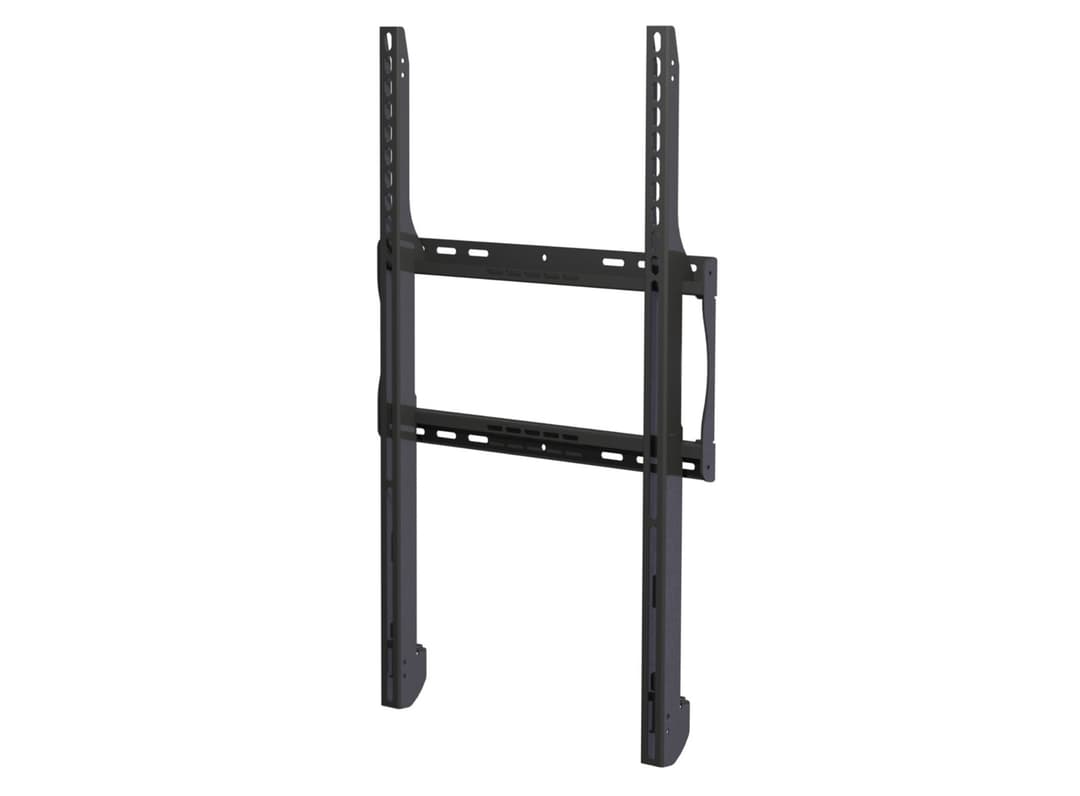 Peerless-AV ESF655P Outdoor Universal Flat Wall Mount Portrait for 42-80" (2.03 m) Displays, 68kg Max Load, VESA up to 400x600, Black - Image 1