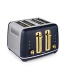 Morphy Richards Accents 4 Slice Toaster - Navy thumbnail 1