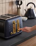 Morphy Richards Accents 4 Slice Toaster - Navy thumbnail 4