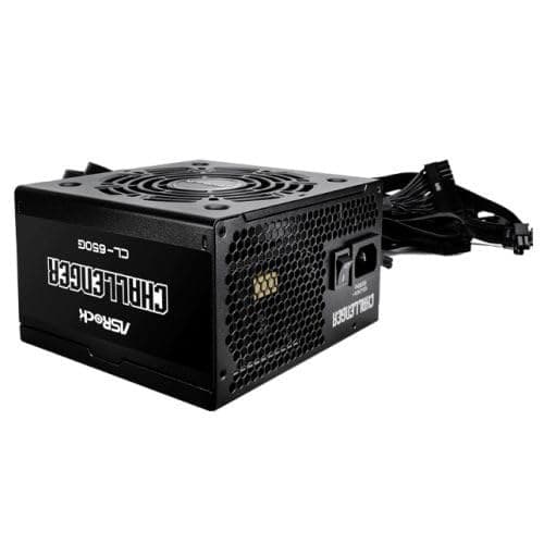ASRock Challenger CL-650G 650W 80 PLUS Gold Fully Wired ATX 3.1 PSU - Image 1