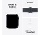 Apple Watch SE 2nd Gen GPS 44mm Aluminium Case with Sport Band M/L - Midnight thumbnail 7