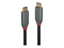Lindy 1m USB 3.2 Gen 2x2 USB-C to C Cable, 20Gbps, 4K60, 100W PD, Anthra Line, Black thumbnail 3
