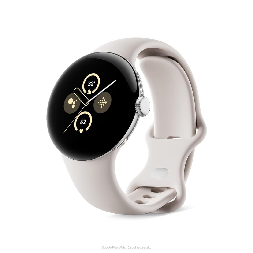 Google Pixel Watch 3 45mm Active Band Small fits Wrists 150-185mm - Porcelain - Image 2
