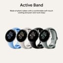 Google Pixel Watch 3 45mm Active Band Small fits Wrists 150-185mm - Porcelain thumbnail 3