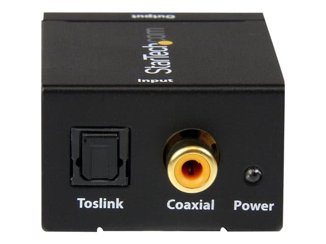 StarTech SPDIF2AA Audio Converter Black - Image 6