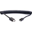 Atomos AtomFLEX HDMI to Mini-HDMI Coiled Cable (16 to 32 ) thumbnail 1