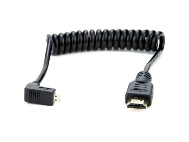 Atomos AtomFLEX HDMI to Mini-HDMI Coiled Cable (16 to 32 ) - Image 4