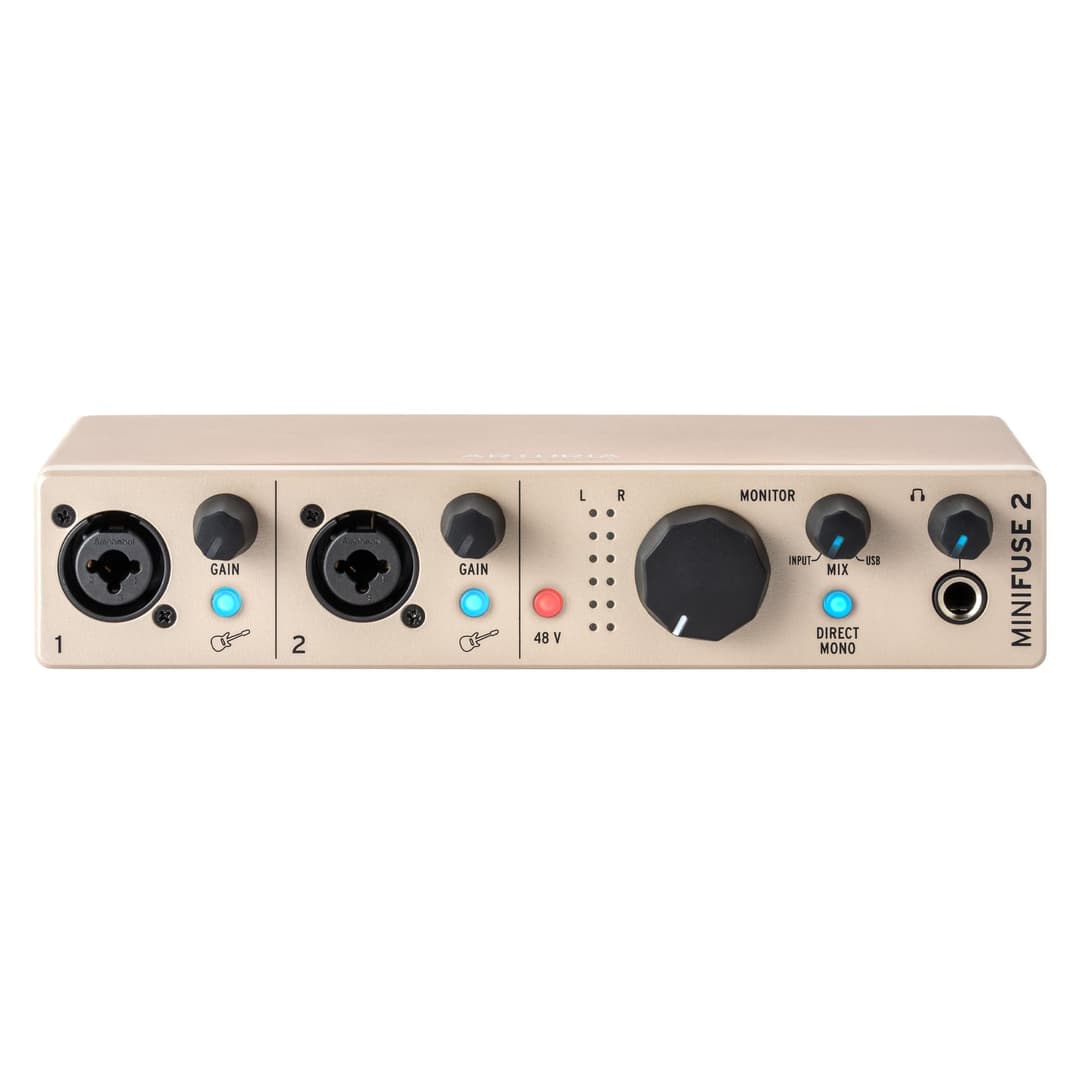 Arturia MiniFuse USB-C Audio Interface - Champagne - Image 2