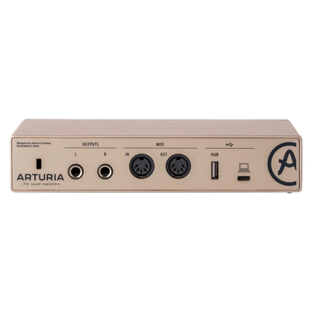 Arturia MiniFuse USB-C Audio Interface - Champagne - Image 3