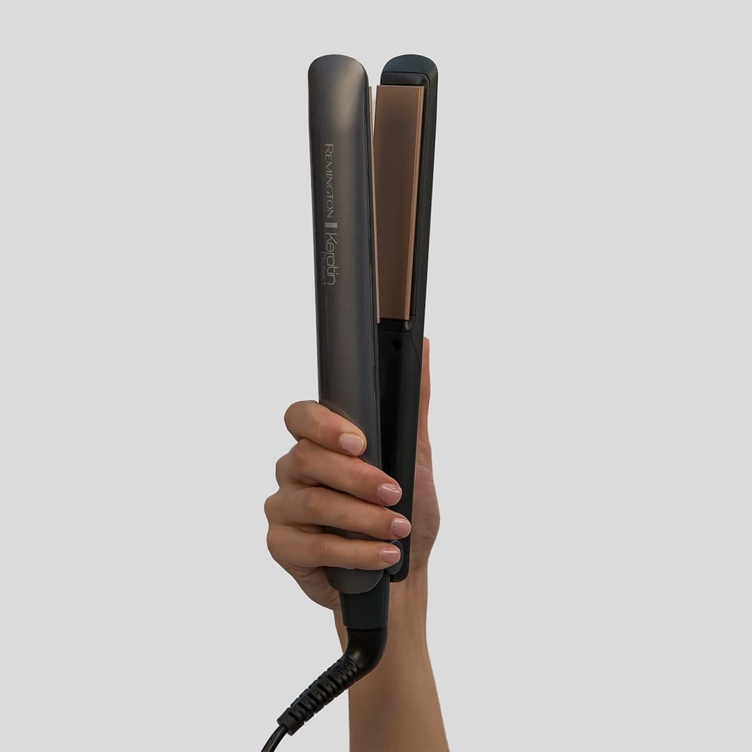 Remington Keratin Protect Intelligent Hair Straightener S8598 - Grey - Image 7