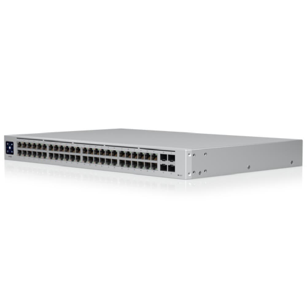 Ubiquiti UniFi USW-48-PoE Managed Gigabit Network Switch - 48 Ports (32 PoE+), 4x 1G SFP, 195W PoE Budget - Image 2