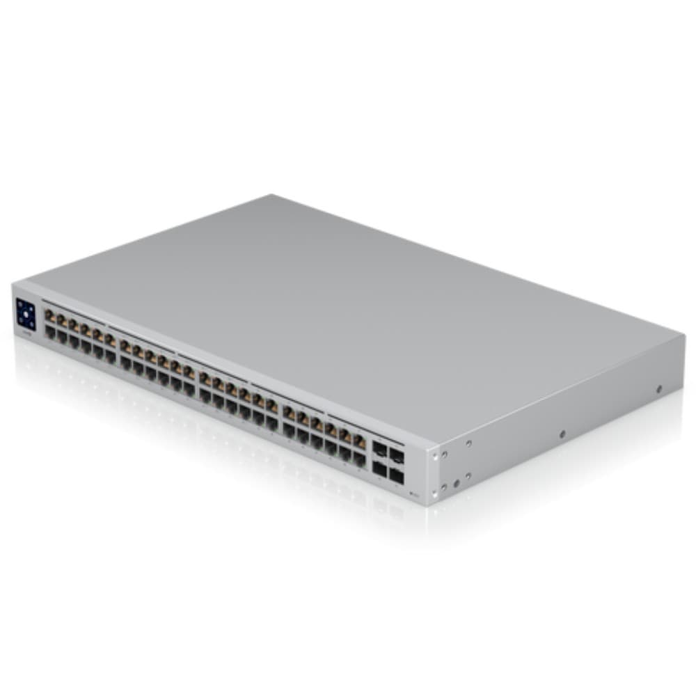Ubiquiti UniFi USW-48-PoE Managed Gigabit Network Switch - 48 Ports (32 PoE+), 4x 1G SFP, 195W PoE Budget - Image 4