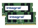 Integral - DDR4 - kit - 32 GB: 2 x 16 GB - SO-DIMM 260-pin - 3200 MHz / PC4-25600 - unbuffered thumbnail 1