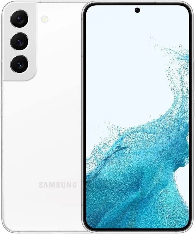Samsung Galaxy S22+ 5G Mobile Phone 128GB SIM Free Android Smartphone Phantom White - Image 1