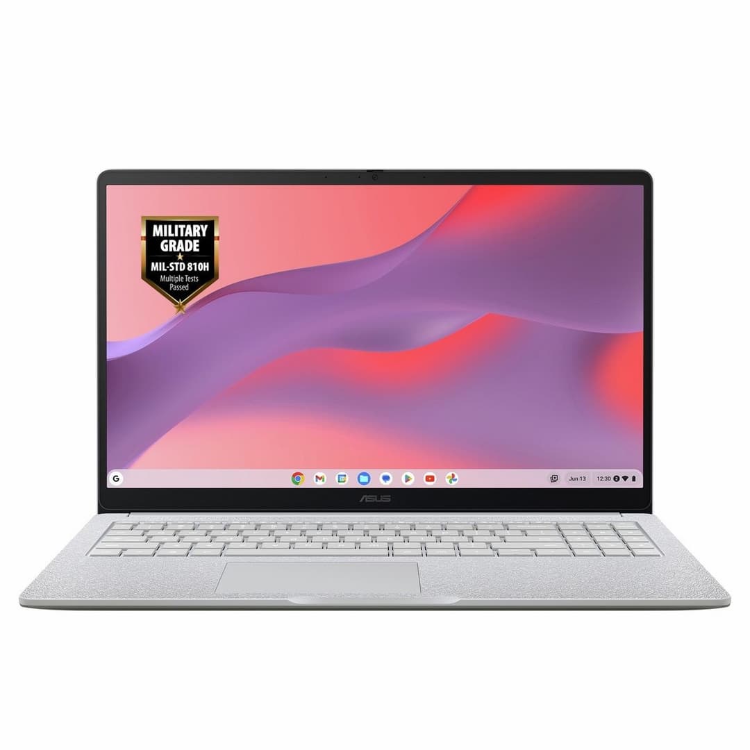 ASUS CX15 15.6in N50 4GB 64GB Chromebook - Grey - Image 1