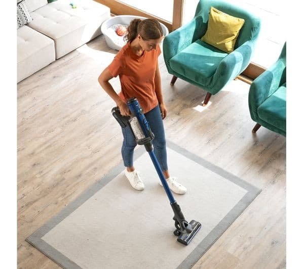 NUMATIC Henry Quick Pet Cordless Vacuum Cleaner - Blue - Image 3