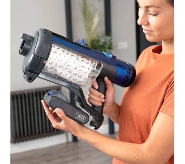 NUMATIC Henry Quick Pet Cordless Vacuum Cleaner - Blue - Image 4