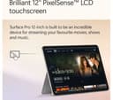 Microsoft Surface Pro 12" Snapdragon X Plus 16GB 256GB Platinum thumbnail 2