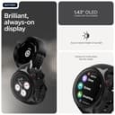 Motorola Moto Watch Volcanic Ash Smartwatch - Black thumbnail 6