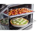 RANGEMASTER Classic CLA60NGFBL/C 60 cm Gas Cooker - Black & Chrome thumbnail 3