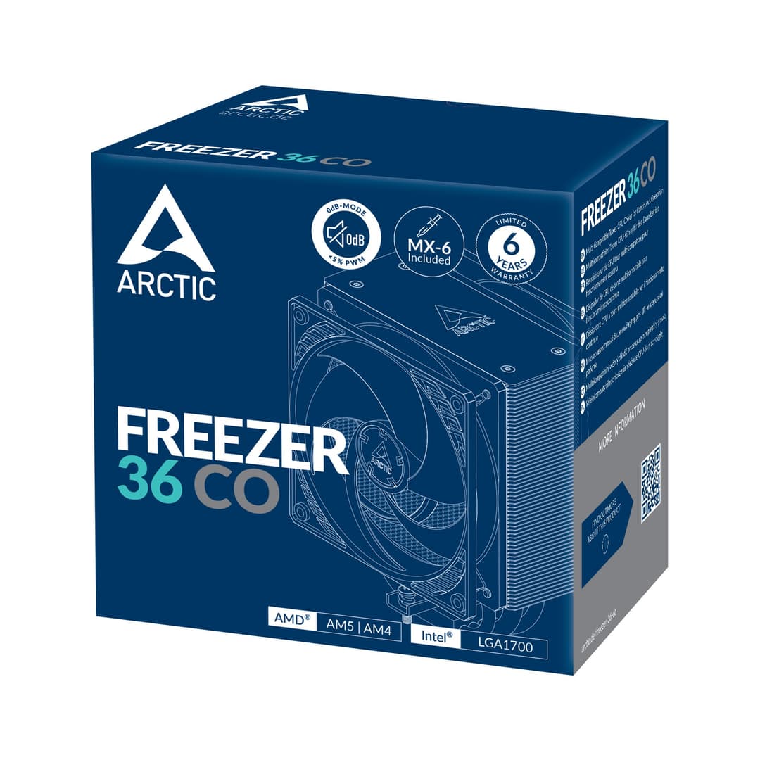 Arctic Freezer 36 CO Intel/AMD CPU Air Cooler - Image 6