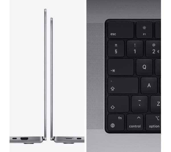 APPLE MacBook Pro 16" (2021) - M1 Pro, 512 GB SSD, Space Grey - Image 4