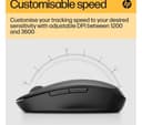 HP Dual Mode 300 Wireless Optical Mouse - Black (6CR71AA) thumbnail 9