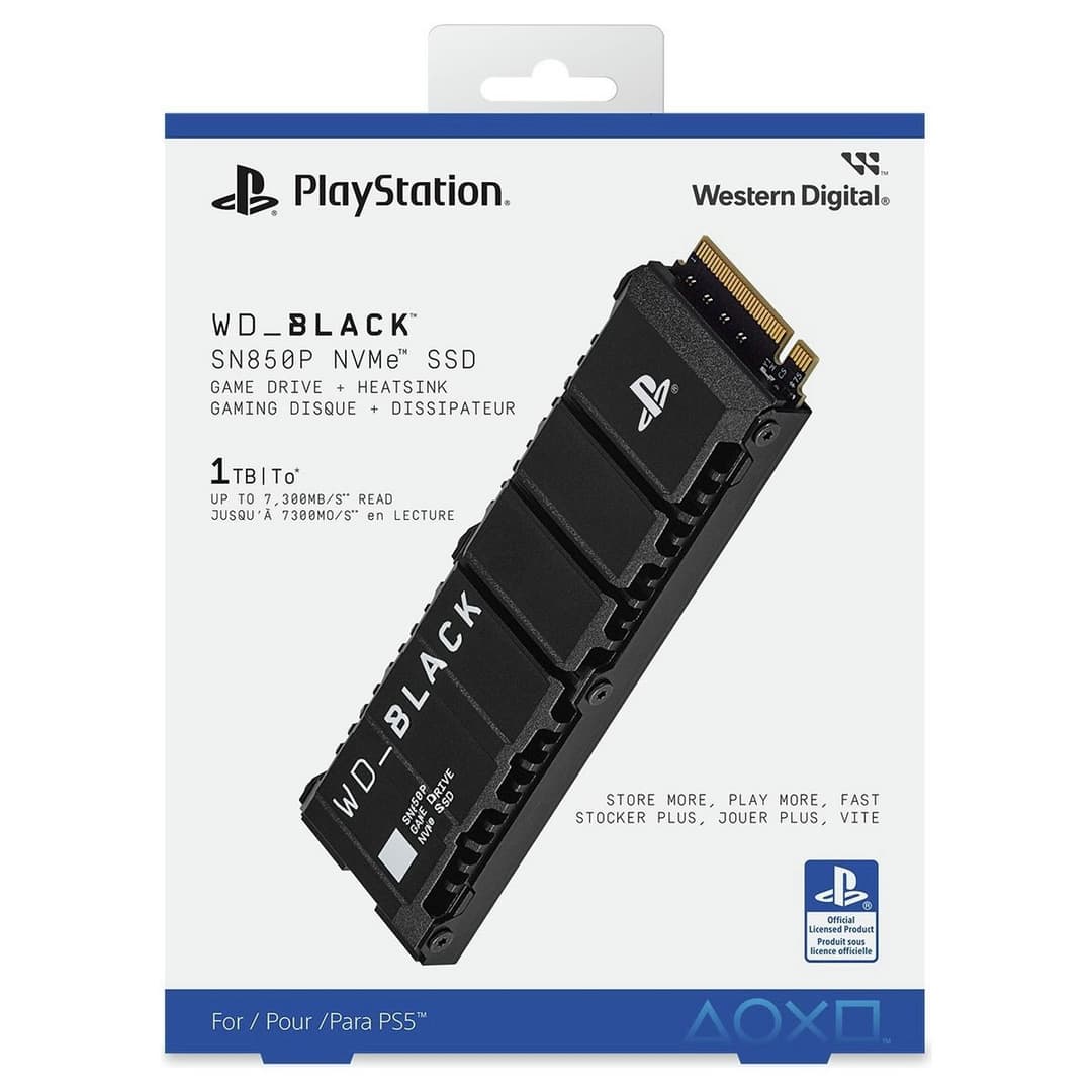 WD_BLACK SN850P 1TB PS5 Officially Licensed NVMe SSD PCIe Gen4, Up to 730 - Image 5