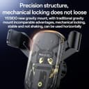 Yesido C247 Car Holder, 4.7inch - 7.2inch, Black thumbnail 5
