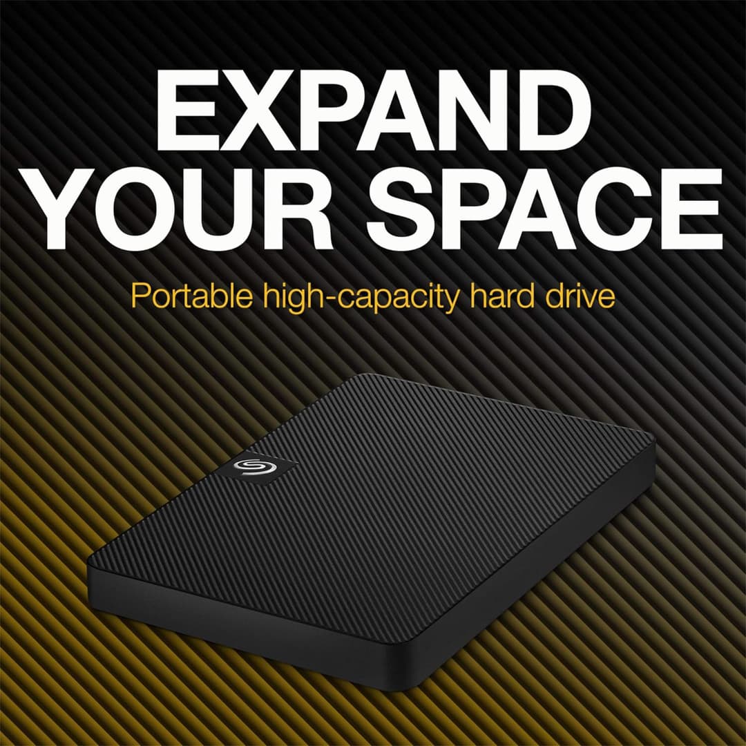 Seagate Expansion Portable 2.5-inch USB 3.0 External Hard Drive 2TB - Black - Image 9