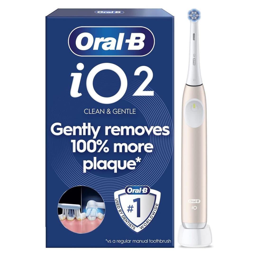 Oral-B iO2 Electric Toothbrush Calm Pink - Image 1