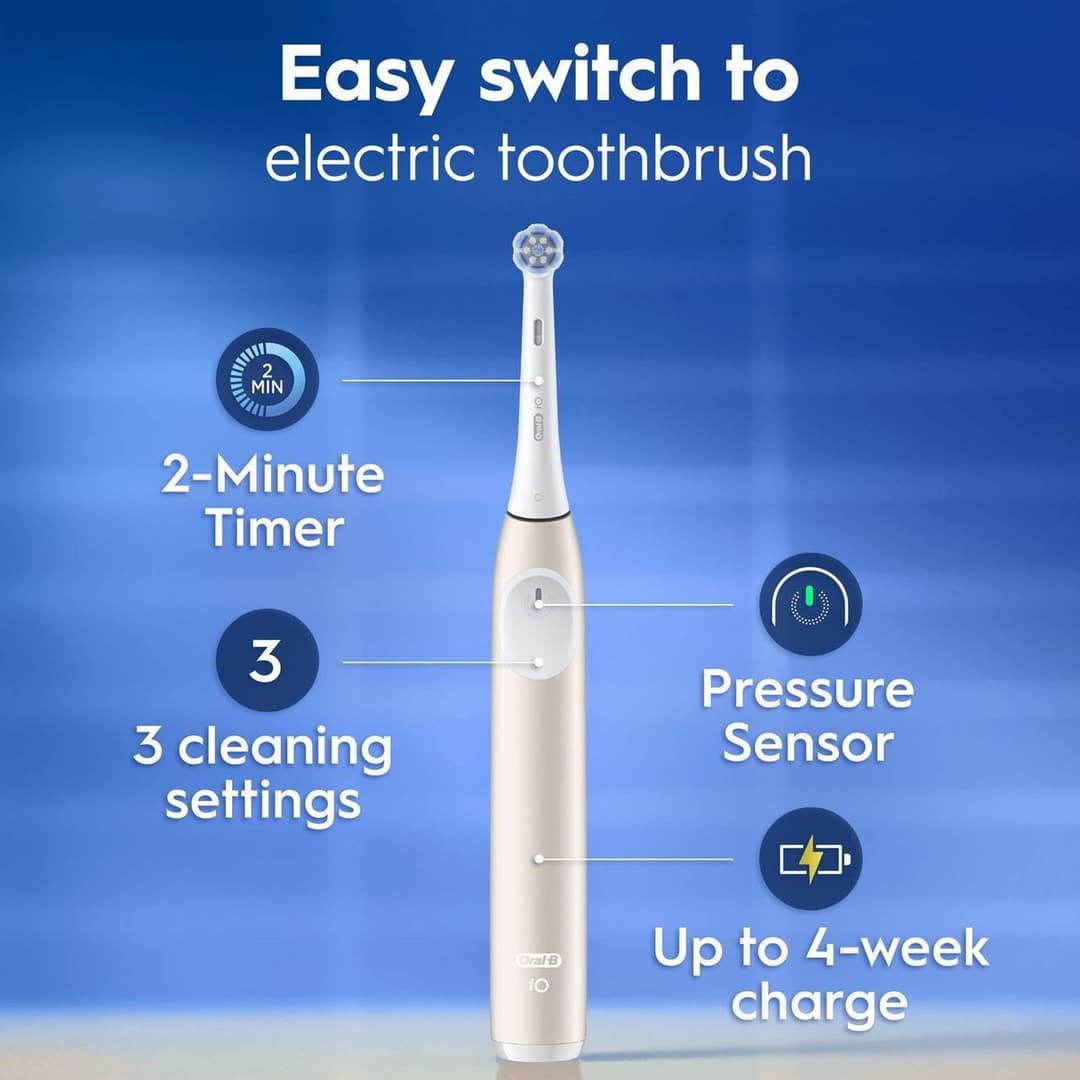 Oral-B iO2 Electric Toothbrush Calm Pink - Image 3