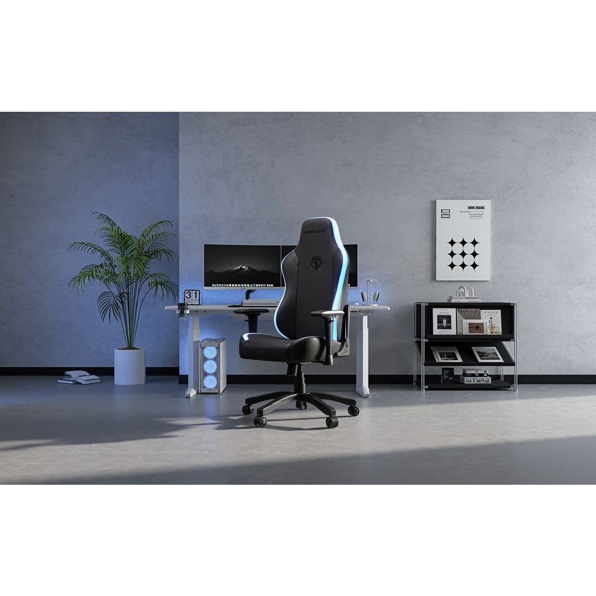 Anda seat Luna Premium Large Ergo Gaming Chair - RGB
