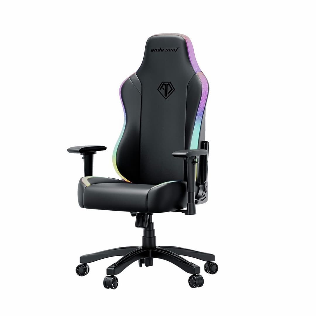 Anda seat Luna Premium Large Ergo Gaming Chair - RGB - Black - Image 4