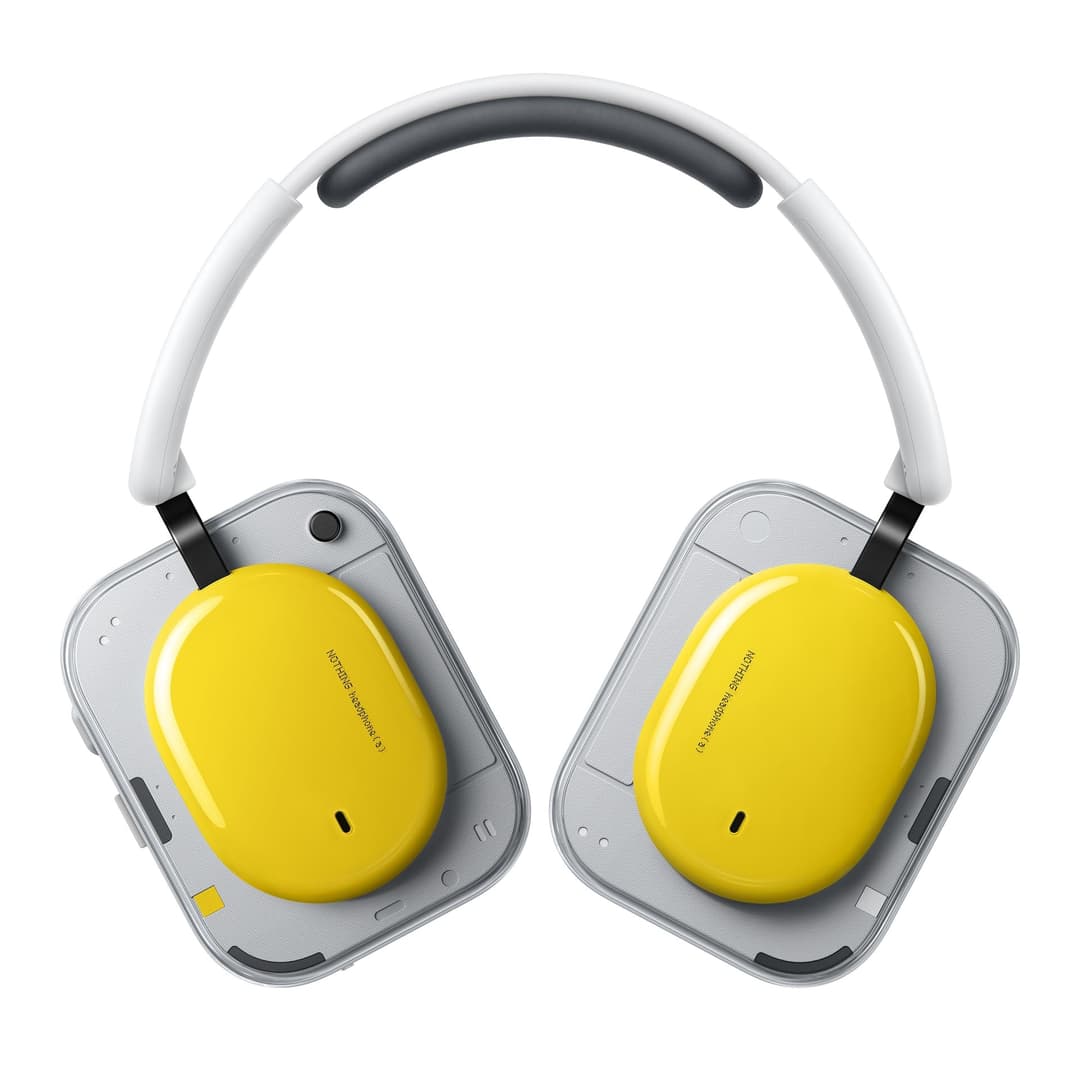 Nothing Headphone (a) Wireless Noise Cancelling Over-Ear Headphones - Yellow - Image 1