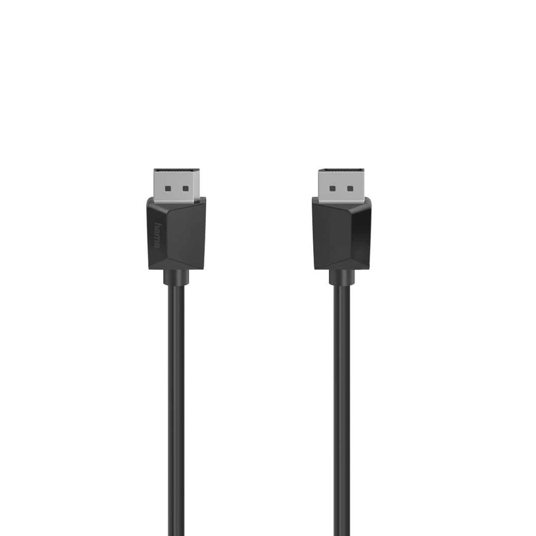 Hama DisplayPort 1.2 Cable Ultra-HD 4K Black - 3 m - Image 1