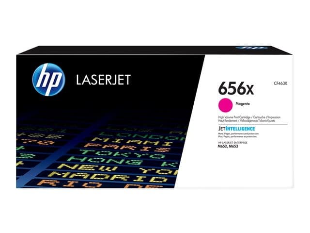 HP 656X - High Yield - magenta - original - LaserJet - toner cartridge (CF463X) - Image 4