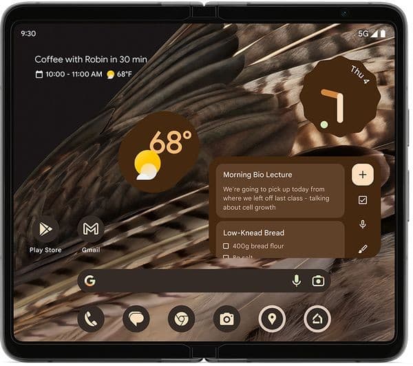 Google Pixel Fold 256GB Obsidian Foldable Dual SIM Smartphone - Image 4