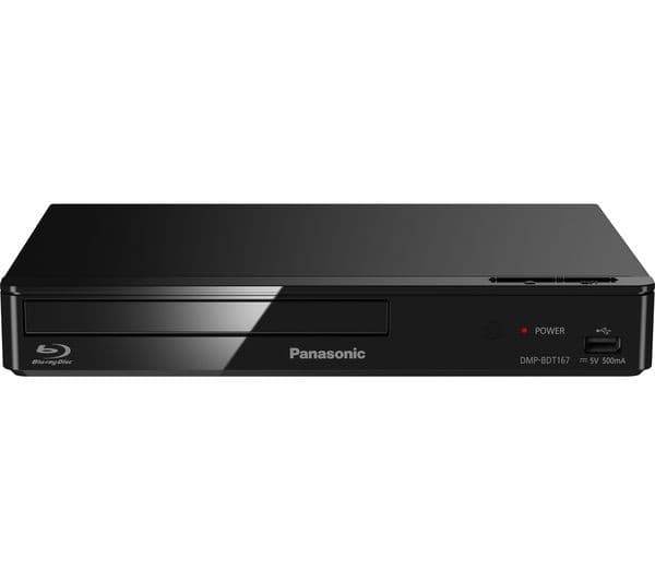 PANASONIC DMP-BDT167EB Blu-ray & DVD Player - Image 1