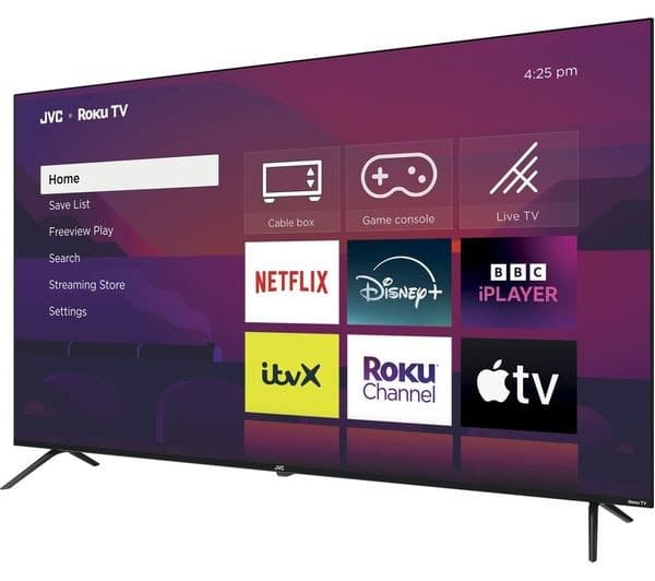 JVC LT-65CR530 Roku TV 65" Smart 4K Ultra HD HDR LED TV - Image 2