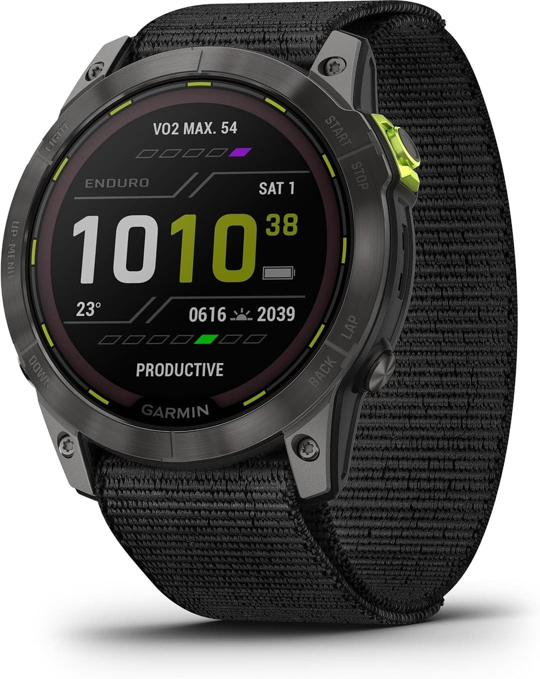 Garmin Enduro 2 GPS Solar Multisport Smartwatch 32GB with Sapphire Lens, LED Flashligh - Black - Image 2