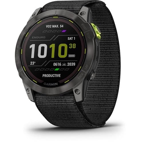 Garmin Enduro 2 GPS Solar Multisport Smartwatch 32GB with Sapphire Lens, LED Flashligh - Black - Image 1