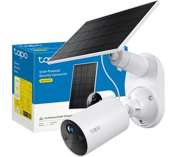 TP-LINK Tapo C410 Solar-powered 2K WiFi Security Camera Kit - Image 4
