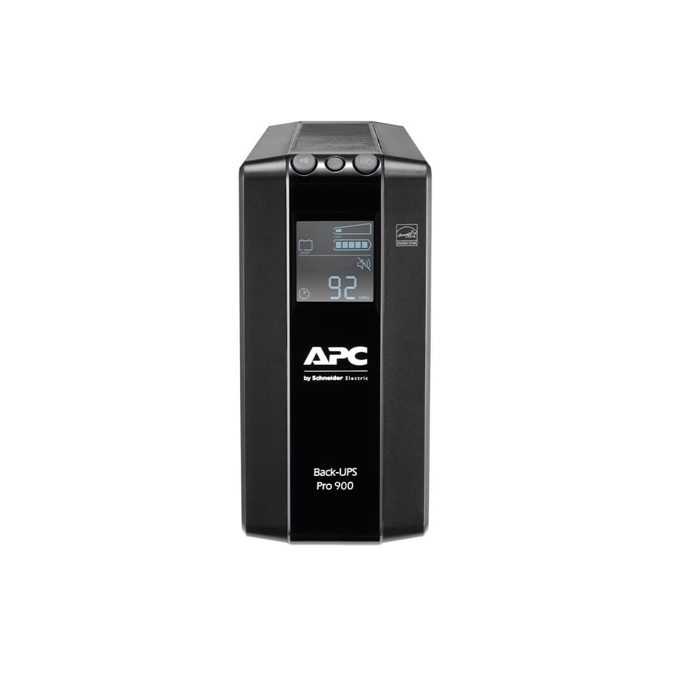 APC Back-UPS Pro 500 Watt - 900 VA - 230 V AVR LCD 6 IEC Outlets - BR900MI - Image 2