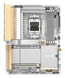 GIGABYTE X870E AERO X3D WOOD Motherboard - Supports AMD Ryzen 9000 CPUs, 16+2+2 Phases Digital VRM, up to 9000Hz DDR5 (OC), 2xPCIe 5.0 + 2xPCIe 4.0, Wi-Fi 7, 5GbE LAN, USB 4 thumbnail 2